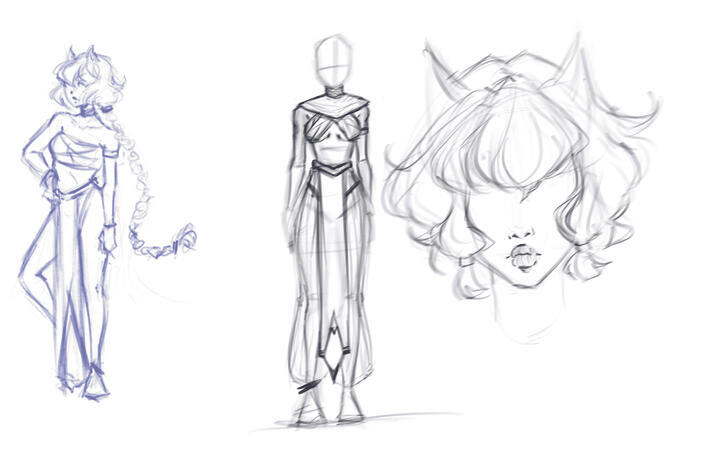 Character clothes design